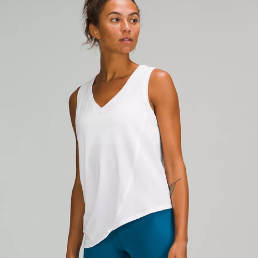 Lululemon Asymmetrical V-Neck Tank Top | Size 4